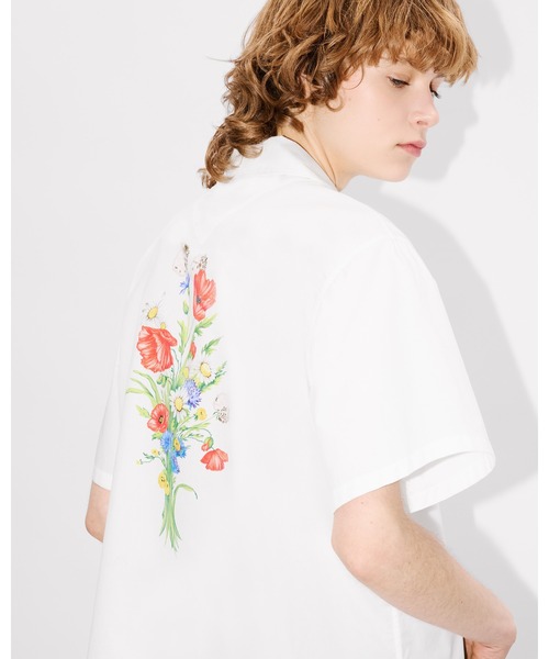 ブラウス シャツ 'KENZO Archive Bouquet' ハワイアン シャツ レディース