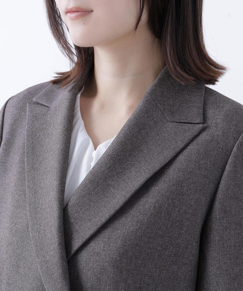 NATURAL BEAUTY BASIC ジャケット テーラードジャケット ダブル