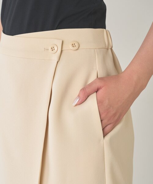 ラップタイトスカート新作新品38ベージュ Loungedress スカート ラップタイトスカート : ZOZOTOWN Yahoo