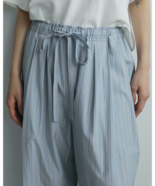 【新品】anuke Chambray Rough Pants anuke Chambray Rough Pants ブラウン - メルカリ