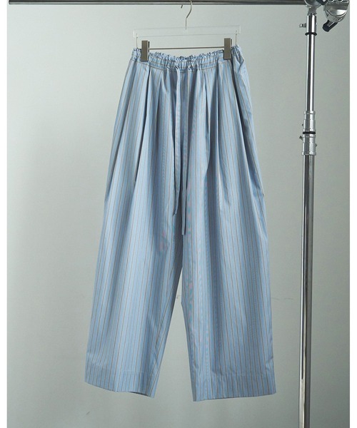 anuke パンツ Stripe Rough Pants レディース : ZOZOTOWN Yahoo