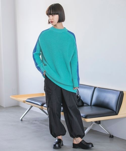 「JEANASIS」 カーゴパンツ MEDIUM ブラック レディース