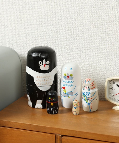マトリョーシカ 猫の商品一覧 通販 - Yahoo!ショッピング