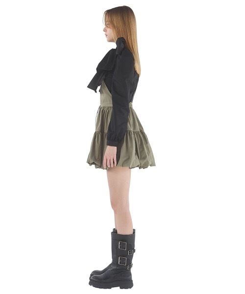 lilLilly ワンピース ナイロンバルーンワンピース : ZOZOTOWN Yahoo!店