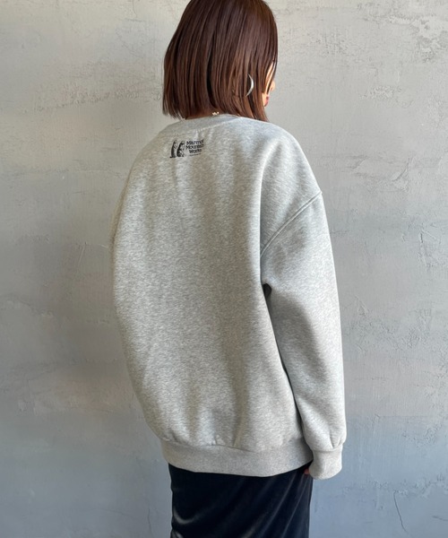 トレーナー スウェット 「Marmot/マーモット」 別注 ブランド刺繍ロゴ クルーネックスウェット レディース メンズ_20