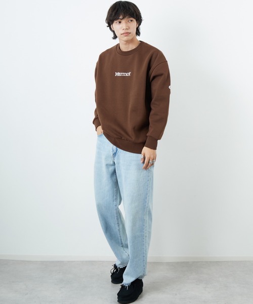 Marmot（マーモット） トレーナー スウェット 別注 ブランド刺繍ロゴ