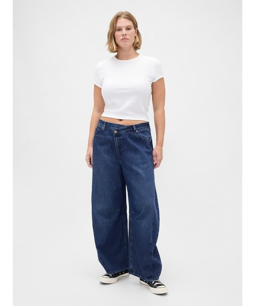 GAP（ギャップ） ワイドパンツ ジーンズ デニム デニムパンツ