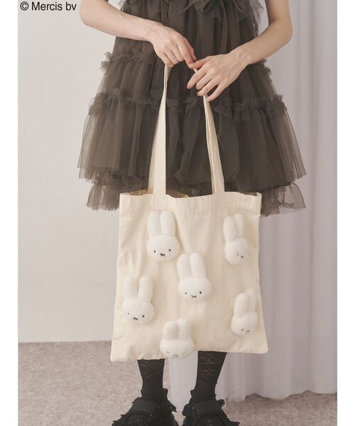 merry jenny（メリージェニー） トートバッグ もこもこmiffyトート