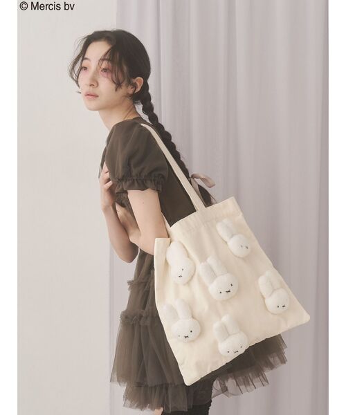 merry jenny（メリージェニー） トートバッグ もこもこmiffyトート