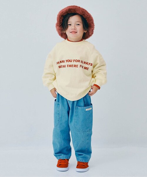 トレーナー 「ジュニア対応」家族お揃いでイロチ買いしたいロゴトレーナー キッズ 子供服 男の子 女の子 | p.premier | 09