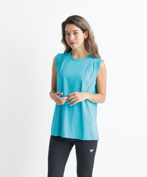 「ROXY」 ノースリーブトップス MEDIUM ブラック レディース_画像5