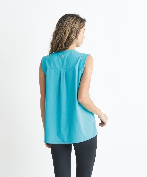 「ROXY」 ノースリーブトップス MEDIUM ブラック レディース_画像6