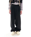 スラックス 「MASU」TUCKED WIDE...の詳細画像1