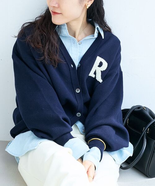 le.coeur blanc（ルクールブラン） カーディガン 再入荷「手洗い可能