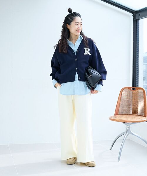 le.coeur blanc（ルクールブラン） カーディガン 再入荷「手洗い可能