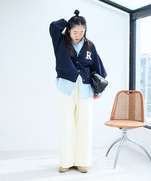 le.coeur blanc（ルクールブラン） カーディガン 再入荷「手洗い可能