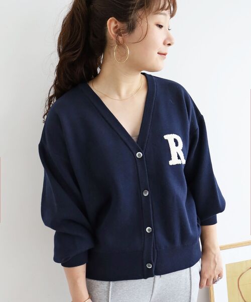 le.coeur blanc（ルクールブラン） カーディガン 再入荷「手洗い可能