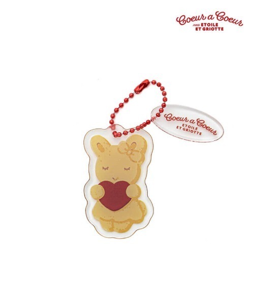 coeur a キーホルダー 「Etoile et Griotte×coeur coeur」アクリル