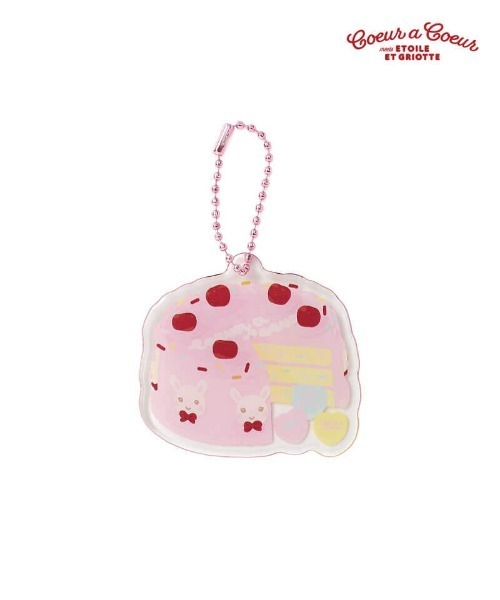 coeur a キーホルダー 「Etoile et Griotte×coeur coeur」アクリル