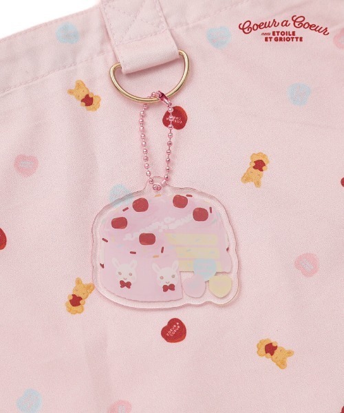 coeur a キーホルダー 「Etoile et Griotte×coeur coeur」アクリル