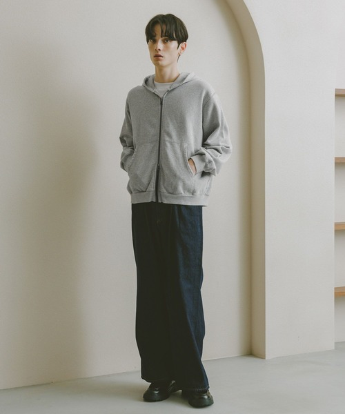 RAGEBLUE（レイジブルー） パーカー 「選べる着丈」VINTAGE DOUBLE ZIP
