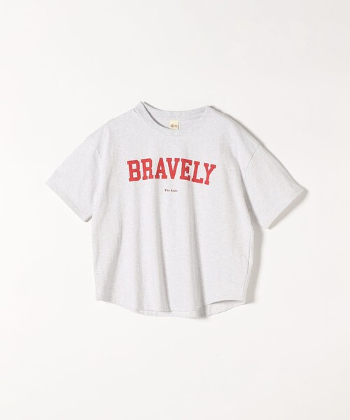 「SHIPS any」 半袖Tシャツ ONE SIZE ライトグレー レディース_画像4