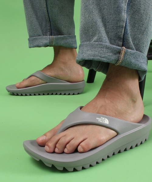 「THE NORTH FACE」 サンダル 25.0cm ブラック メンズ_画像3