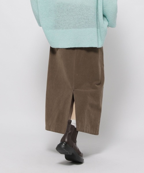 niko and…（ニコアンド） スカート シャンブレークシュタイトスカート