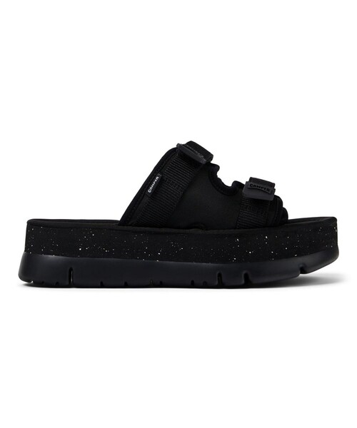 「CAMPER」 フラットサンダル 23.5cm ブラック レディース_画像2
