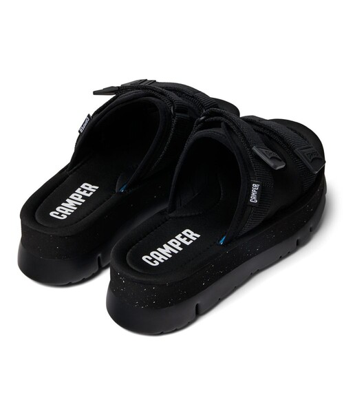 「CAMPER」 フラットサンダル 23.5cm ブラック レディース_画像3