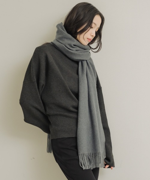 希少 nouer ヌエール LEVINSON マフラー ショール 大人女子 クーポン対象外 ストール レディース niki* ニキ 播州織 2c panel