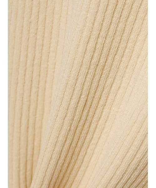 「Mila Owen」 半袖ニット 1 ブルー レディース_画像6