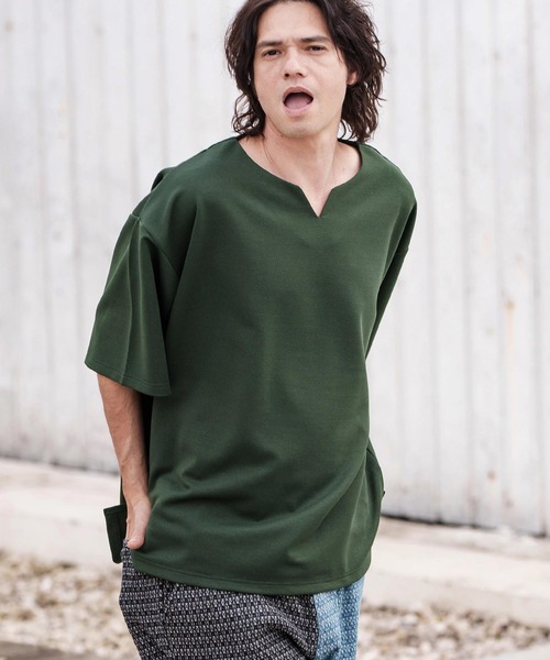 「CAMBIO」 半袖Tシャツ X-LARGE ブラック メンズ_画像2