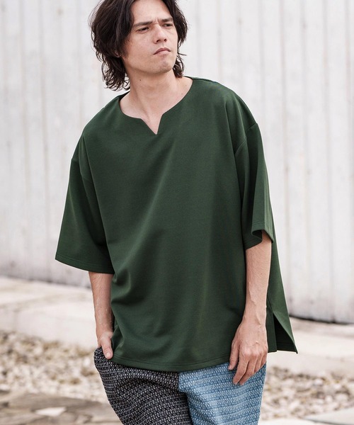 「CAMBIO」 半袖Tシャツ X-LARGE ブラック メンズ_画像3