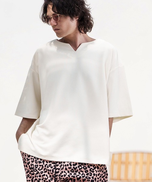 「CAMBIO」 半袖Tシャツ X-LARGE ブラック メンズ_画像9