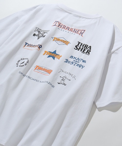 「THRASHER」 半袖Tシャツ L グレー系その他 メンズ_画像3