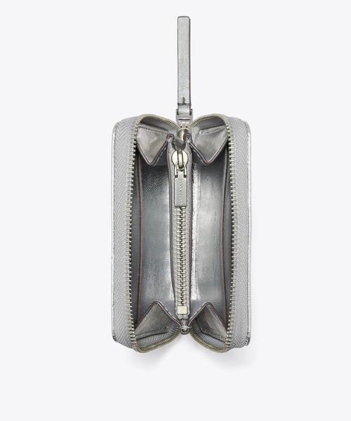 TORY BURCH（トリーバーチ） 財布 キラ ダイヤモンドキルト メタリック