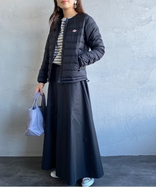 DANTON ブラック ダウンジャケット Sサイズ Danton（ダントン） ダウンジャケット S ブラック レディース