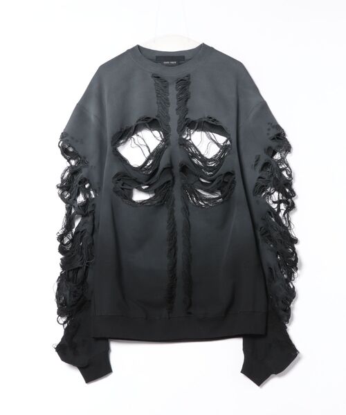 スウェットパンツ ジャージ DISTRESSED CROSS CREAWNECK メンズ レディース