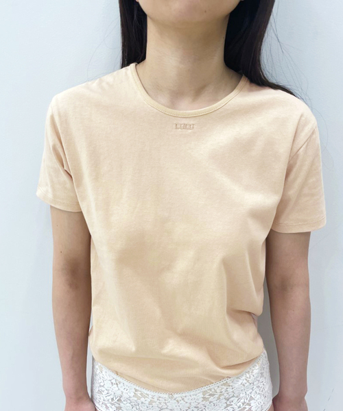 「EDIT. FOR LULU」 半袖Tシャツ FREE ベージュ レディース_画像8