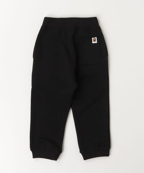 BAPE ベイプ　マイロ　サルエルハーフパンツ　スウェットパンツ　ボトムス　黒 A BATHING APE（アベイシングエイプ） パンツ BABY MILO SWEAT PANTS