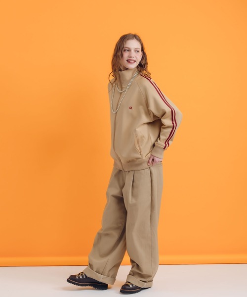 「MUHET」 ブルゾン X-LARGE ベージュ レディース_画像9