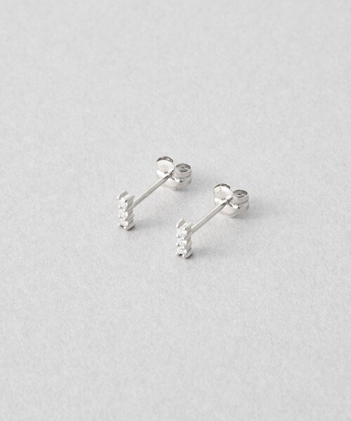 ピアス PT900 ピアス ダイヤモンド レディースの画像
