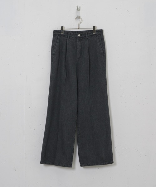 「Casper John」 ブーツカットデニムパンツ SMALL グレー メンズ_画像2