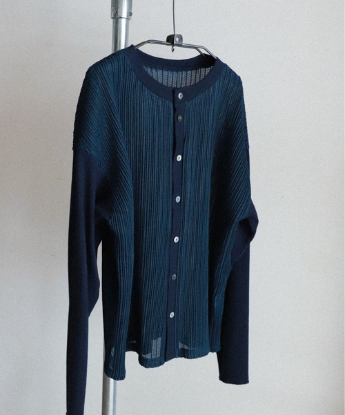 「FIL DE FER」 カーディガン FREE ネイビー レディース_画像6