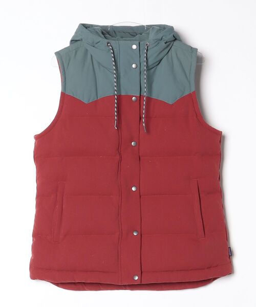 patagonia（パタゴニア） ダウンベスト L レッド レディース