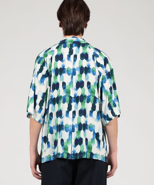 「m's braque」 半袖シャツ 38 ブルー系その他 メンズ_画像5