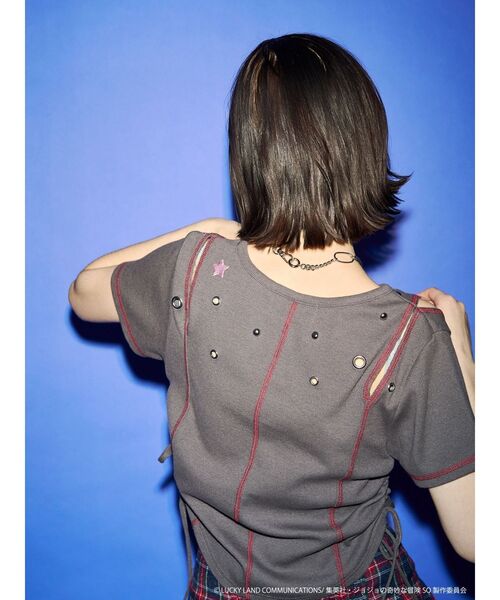 jouetie（ジュエティ） tシャツ 「アニメ「ジョジョの奇妙な冒険