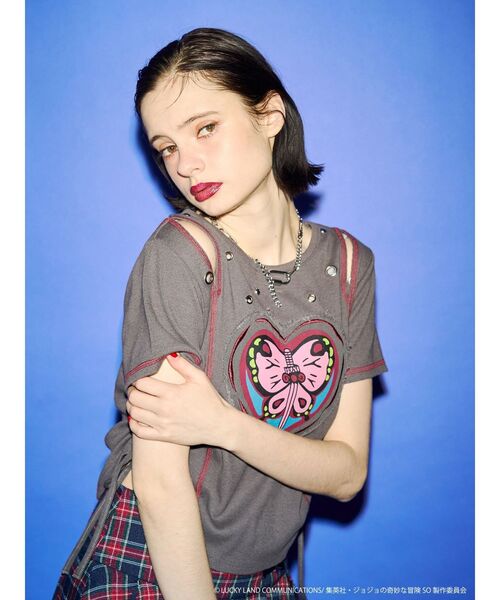 jouetie（ジュエティ） tシャツ 「アニメ「ジョジョの奇妙な冒険