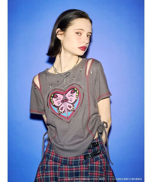 jouetie（ジュエティ） tシャツ 「アニメ「ジョジョの奇妙な冒険